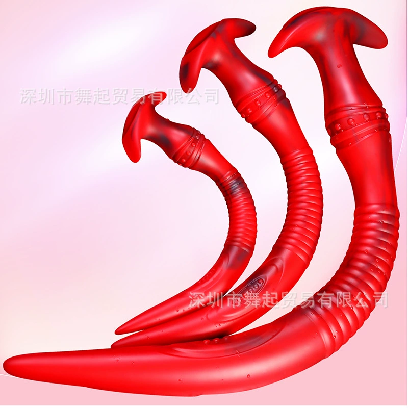 (Cross-border trading), extra-long silicone soft intimate massager