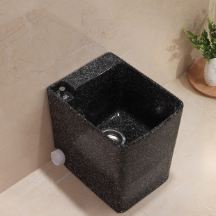 Basin Pool Mop Washing Mop Pool Color Mop Pool Home Homestay Retro Mop Courtyard Black Side Row