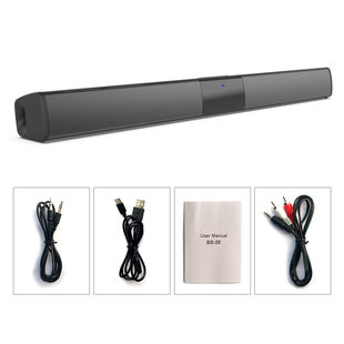 Cross-border hottest BS-28 SoundBar wireless card plug-in Bluetooth speaker TV machine computer home speaker