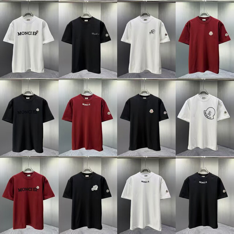 New Collection of Flocked Monogram All-Over Print Cler Velcro Round Neck Short-Sleeve Unisex T-Shirts New Collection of Flocked Monogram All-Over Print Cler Velcro Round Neck Short-Sleeve Unisex T-Shirts