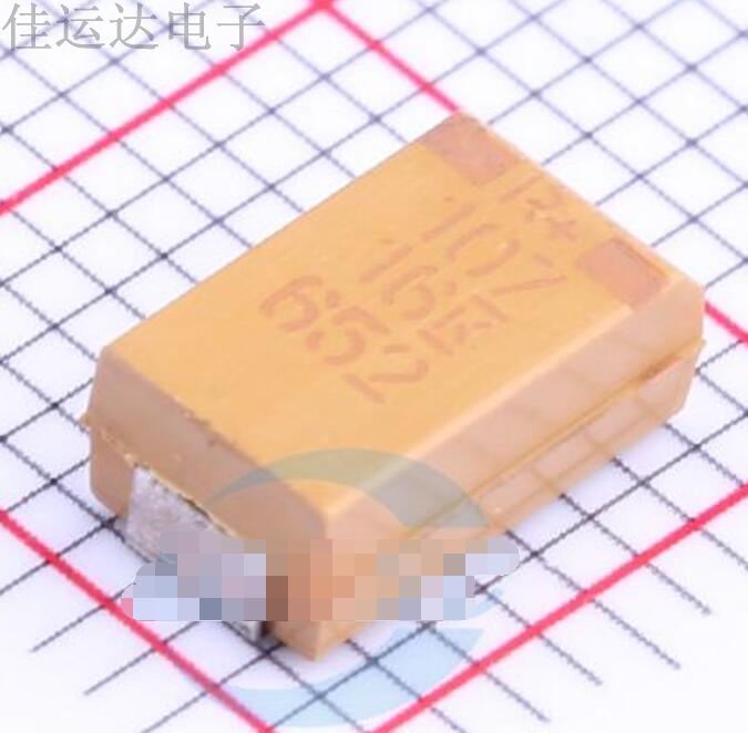 T495D107K016ATE125 规格 100uF(107) ±10% 16V 钽电容器