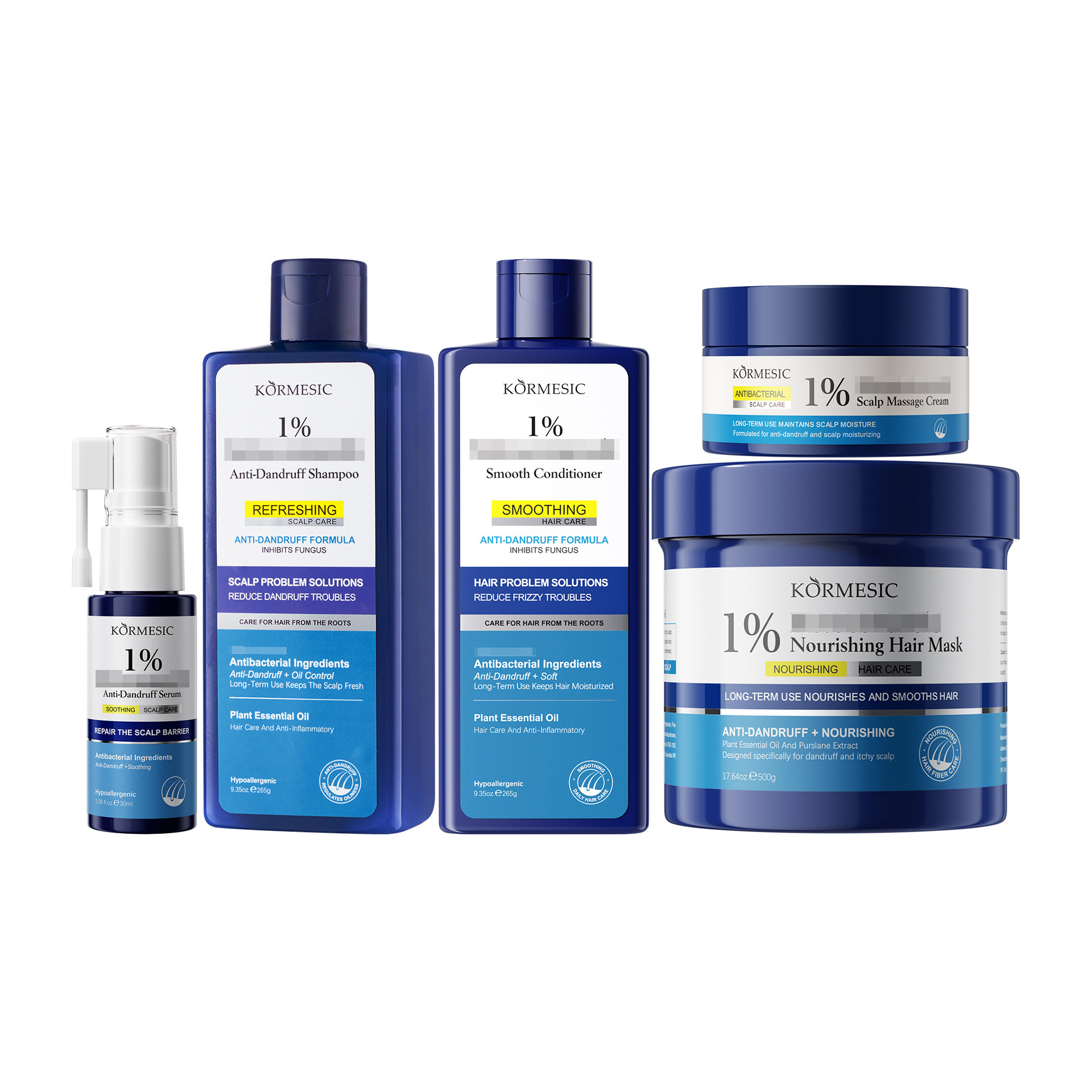 KORMESIC Inglés completo shampoo shampoo limpieza de la cabeza cuidado comercio exterior al por mayor transfronterizo image 6