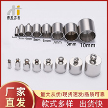 多规格优质圆柱铜吊桶吊钟 绳扣蛇头扣 帽尾扣饰品DIY饰品配件