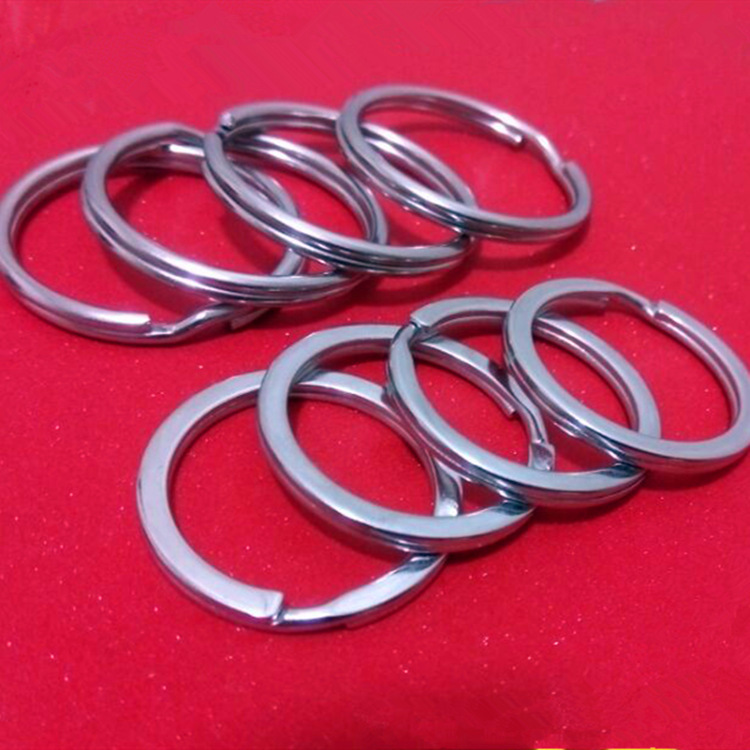 Wholesale Stainless Steel Key Ring 304 Stainless Steel Key Ring Car Key Ring DIY Ring Keychain Business Gift
