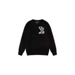 2025 European Trendy New Style Jacquard Casual Unisex Long-Sleeve Knit Sweater