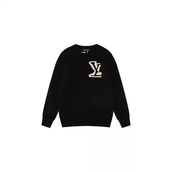 2025 European Trendy New Style Jacquard Casual Unisex Long-Sleeve Knit Sweater