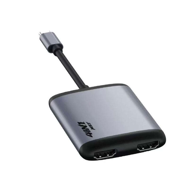 Four-In-One Docking Station Type-C to Dual Hdtv 4K60Hz Hub Windows Multi-Screen Display Converter Four-In-One Docking Station Type-C to Dual Hdtv 4K60Hz Hub Windows Multi-Screen Display Converter