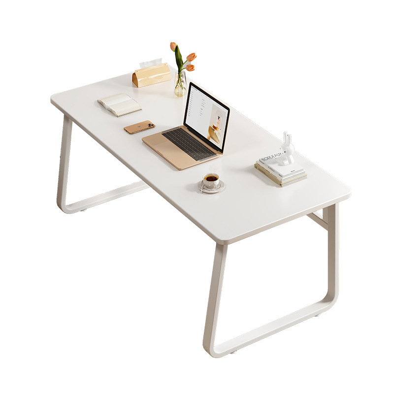 Mesa de estudio simple blanca mesa de inmersión mesa de estudio de posgrado mesa de computadora de estudio de escritorio de escritorio