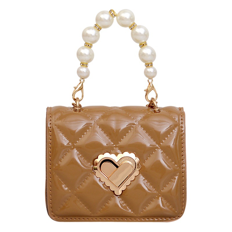 Moda de moda mini niños pequeño bolso Cadena La Perla las mujeres 2023 verano nuevo estilo occidental linda chica