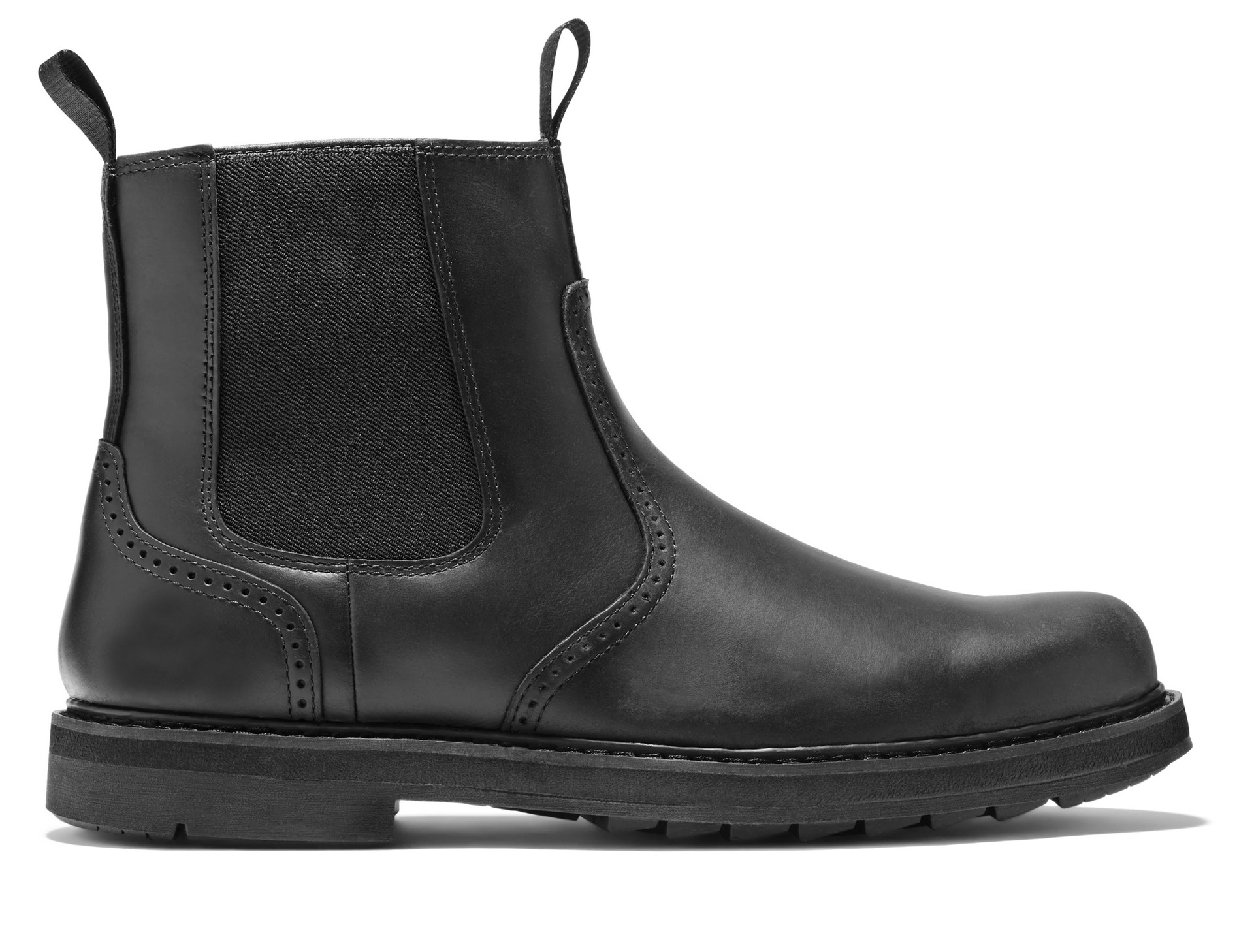 Tragen Sie widerstandsfähige, ärmelhohe, lässige schwarze Business-Stiefel für Herren_voghion.com