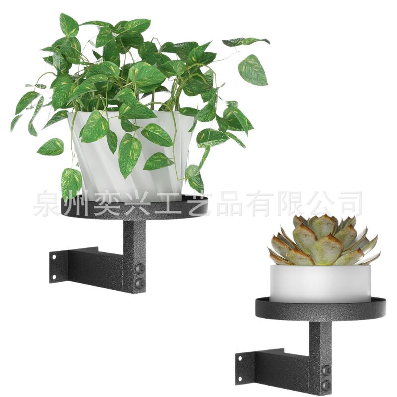 クロスボーダーホットセール壁植物ラック壁掛け植木鉢オープン植物壁ラック 2 パック|undefined