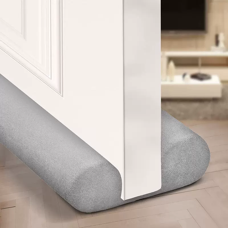 Velvet door bottom seal strip to seal gaps, windproof door draft stopper, anti-ant door corner gap door stopper