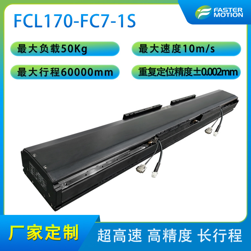 美国派克parker超长行程直线电机模组 低摩擦高负载