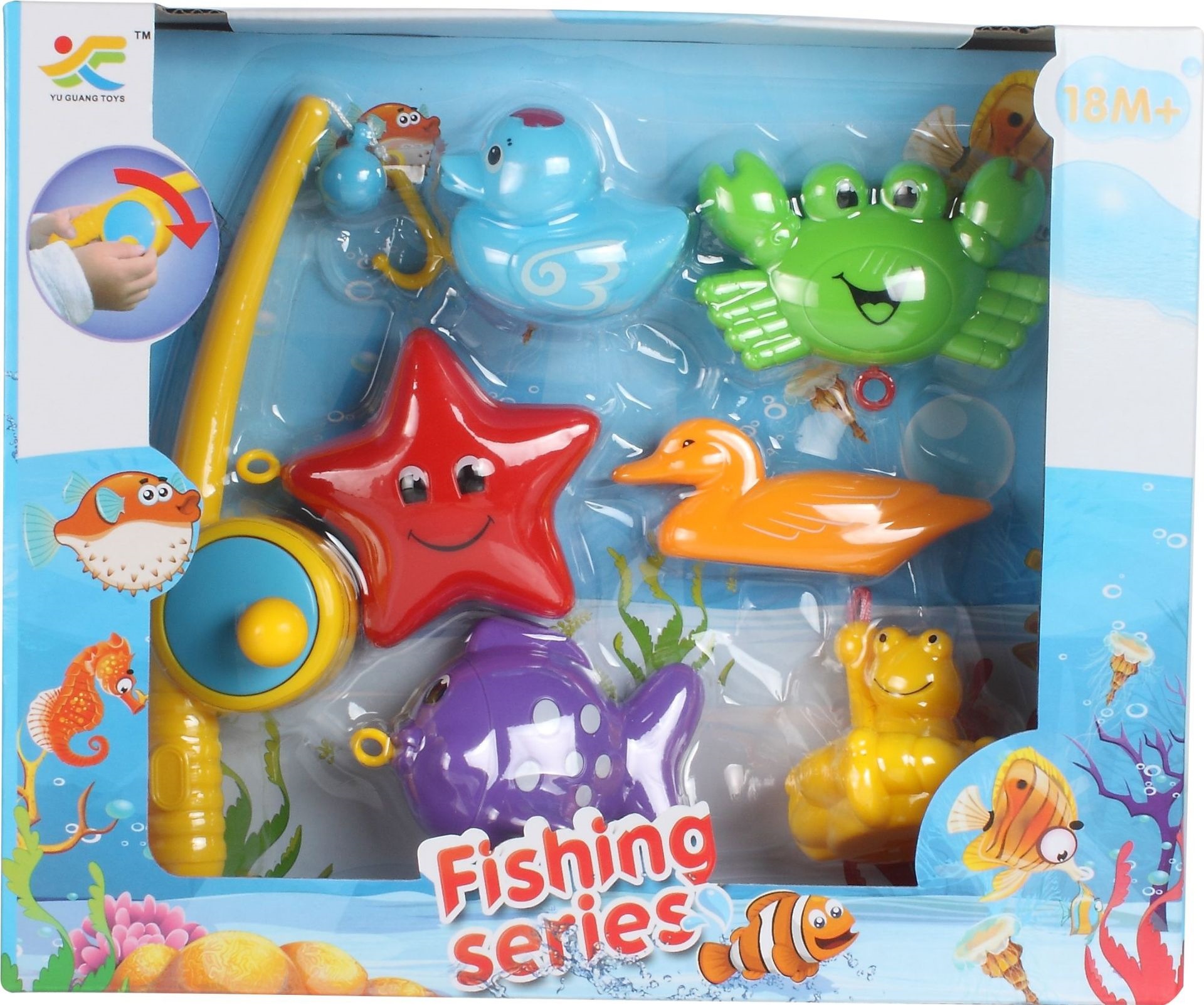 Elefante de venta transfronteriza juego de polo acuático juego de juguetes para niños juego de agua mini dibujos animados juego de pesca juguetes de baño