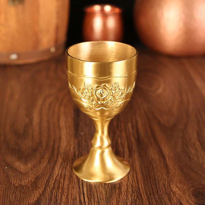 108 순수 구리 와인 잔 [대형 100ml]