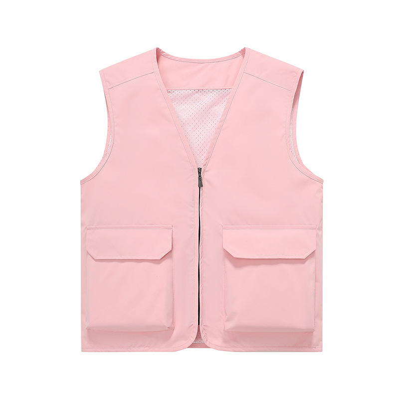 Nuevo chaleco de gama alta para exteriores, chaleco de fotografía de pesca multifuncional multibolsillo para hombre, ropa exterior, personalización