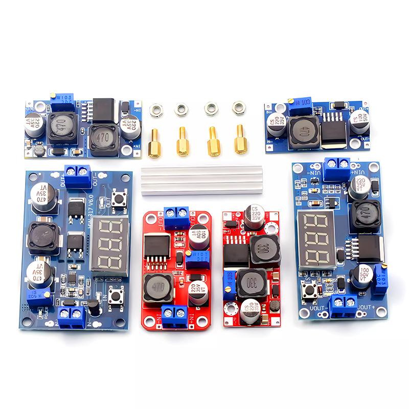 XL6009 DC-DC升压可调稳压电源模块板输出4A电流宽电压5V12v升24V