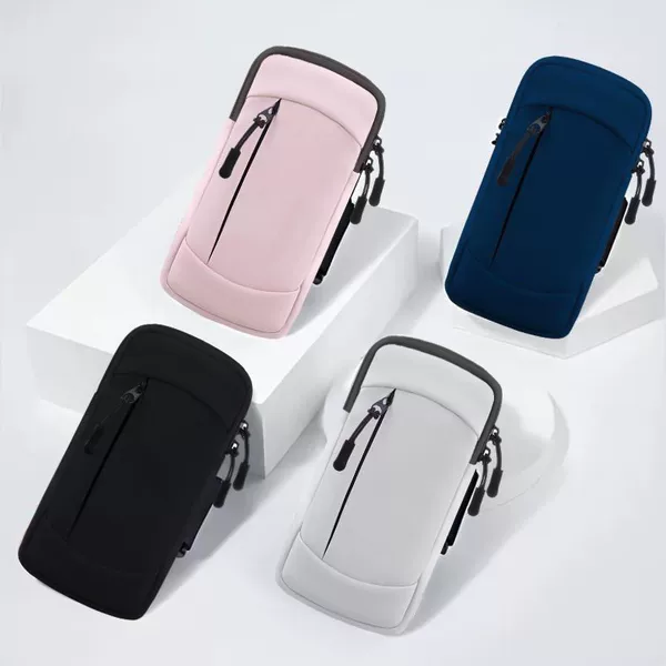 Summer Running Mobile Phone Arm Bag for Men and Women, Sports and Fitness, Water-Repellent, Lightweight Wrist Bag, Arm Sleeve, Mobile Phone Bag