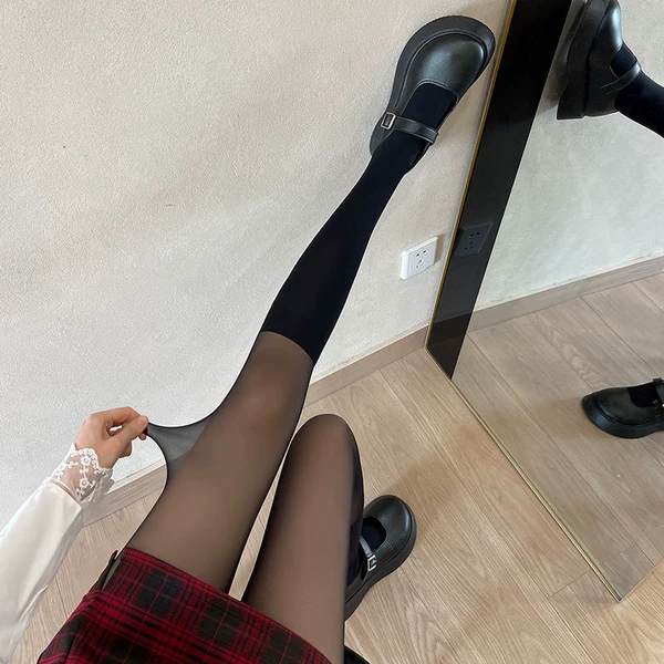 Black and black calf