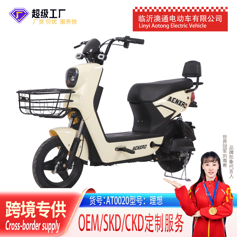 Al por mayor nuevo pedal de dos ruedas en ultra larga duración transfronteriza adulto viaje asistido coche eléctrico bicicleta coche de batería