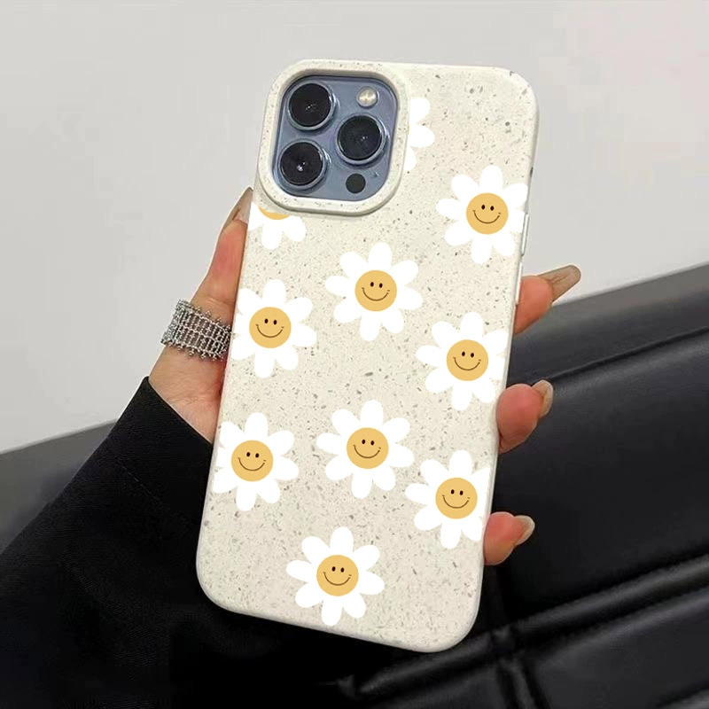 Подсолнечник подходит для Apple 13promax мультфильм 12/13/14/15 простой iPhone15promax/14P