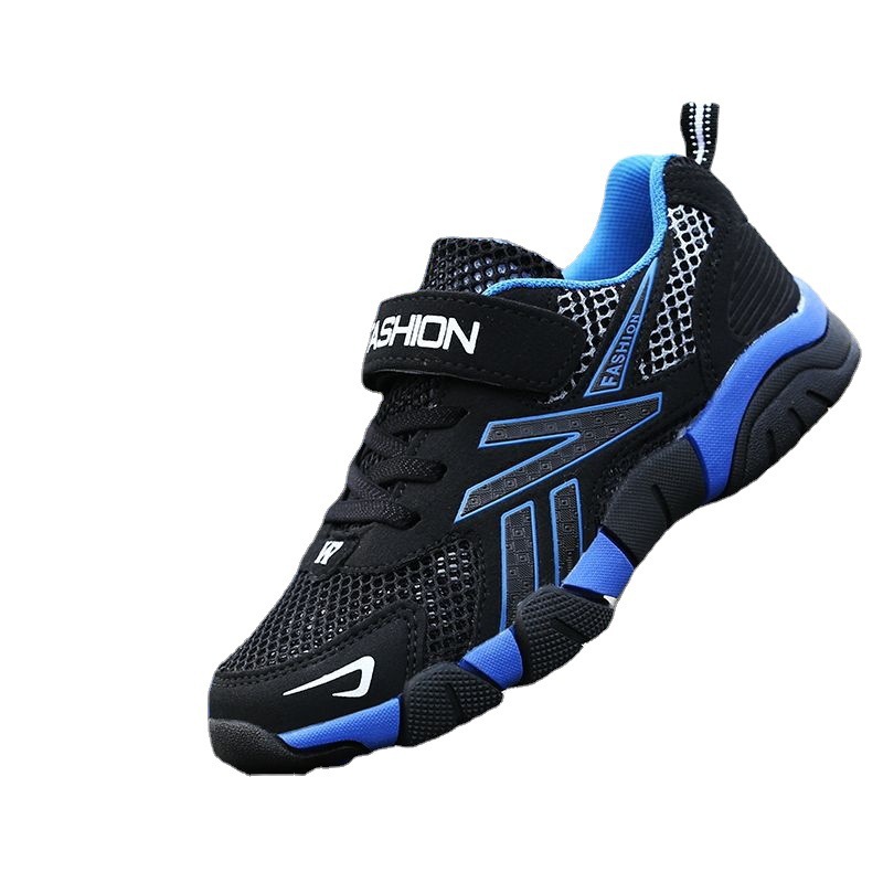 Breathable Mesh Running Shoes For Boys Lightweight Sports Trainers_voghion.com