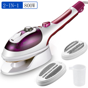 Cross -Bordder Handheld Steam Brush Ceramic нижняя пластина подвесная горячая машина 800 Вт Регулировка температуры железо 2 -на -1 переносного парового гладения