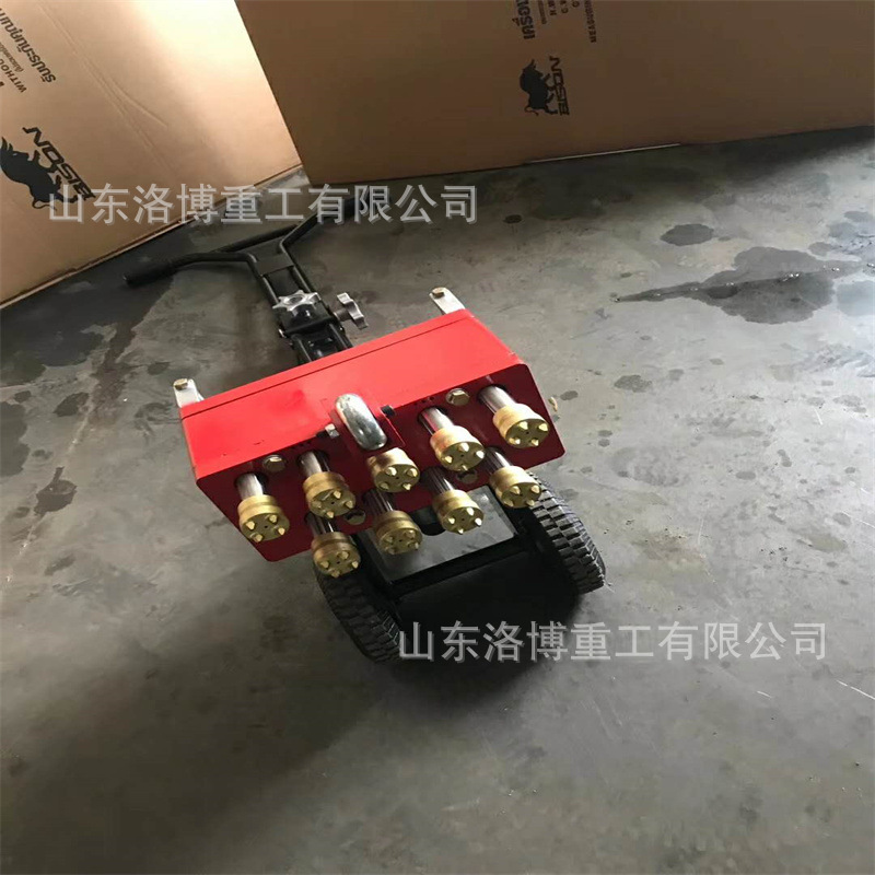 11头凿毛机 手推式气动凿毛机 小型墙面打毛机