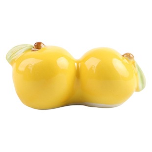Ceramic Japanese-style Cherry Chopsticks Rack Chopsticks Holder Chopsticks Pillow Household Chopsticks Hotel Dining Table Crafts Fruit Small Ornaments