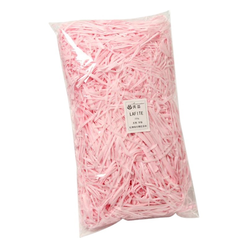 Manufacturer's In-Stock Wholesale Raffia Grass Gift Box Filler, Wedding Candy Box Paper Silk, 47 Colors of Shredded Grass Raffia Paper