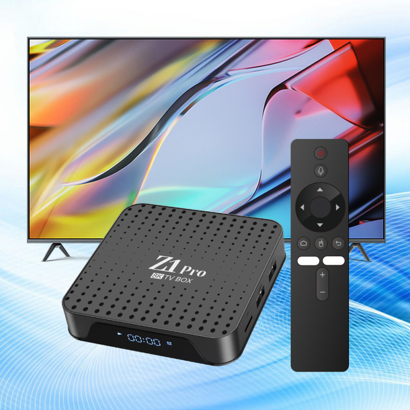 新型Z1proセットトップボックスH313デュアルバンド4K高画質テレビボックスAndroid15海外貿易TV BOX|undefined