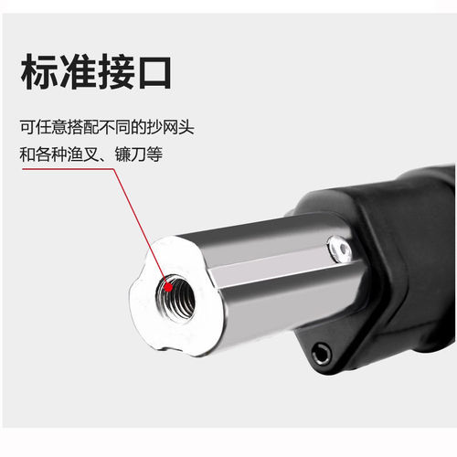 Aluminum wholesale telescopic rods 1.5m-4.0m, round and triangular, thickened and reinforced large object rods for supply