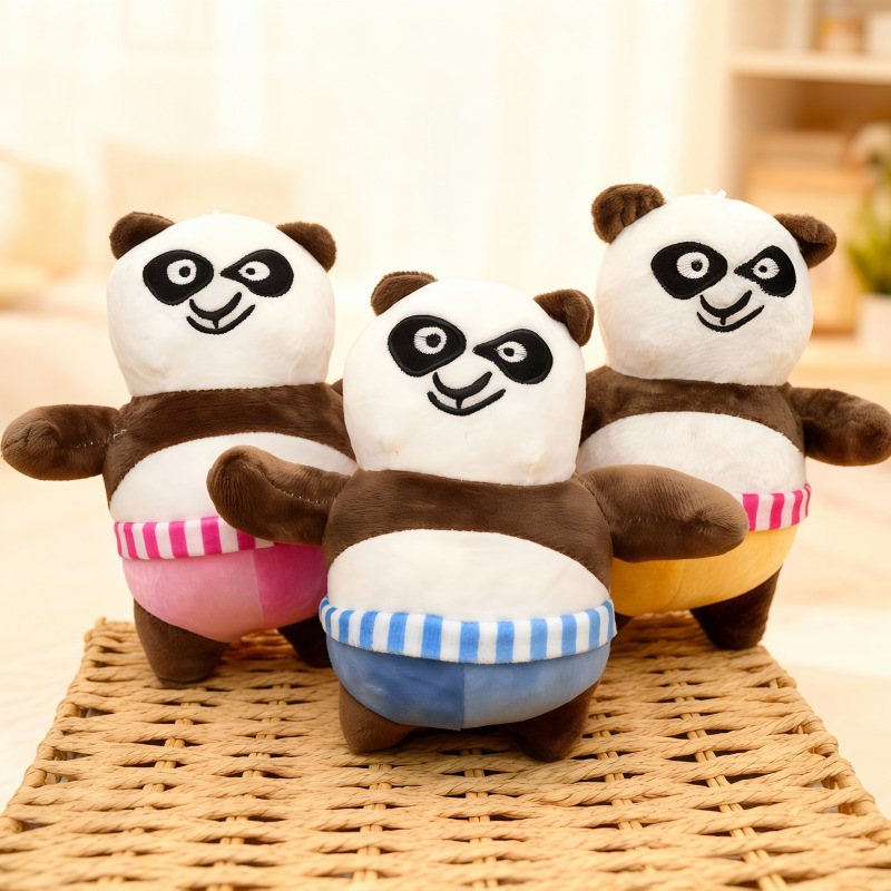 Nuevo Kung Fu Panda de 7 pulgadas muñecas de agarración muñecas A Po Panda juguetes de peluche muñecas de comercio exterior transfronterizas al por mayor