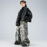 街舞儿童潮服男女童hiphop宽松潮酷时髦嘻哈套装少儿元旦演出服装