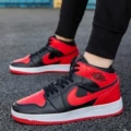 Black and red ban