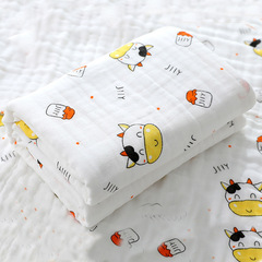 Carefully selected pure cotton four-layer gauze children's bath towel newborn cotton blanket wholesale soft and clean baby bath towel