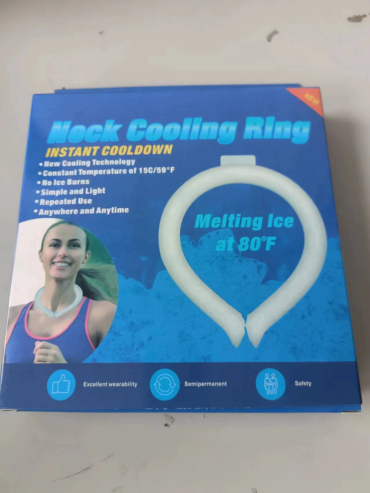 Cool cooling summer travel choker, Amazon