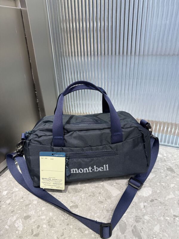 日本潮牌montbell 5L运动斜挎包保龄球包男女手提户外轻便手提包|undefined