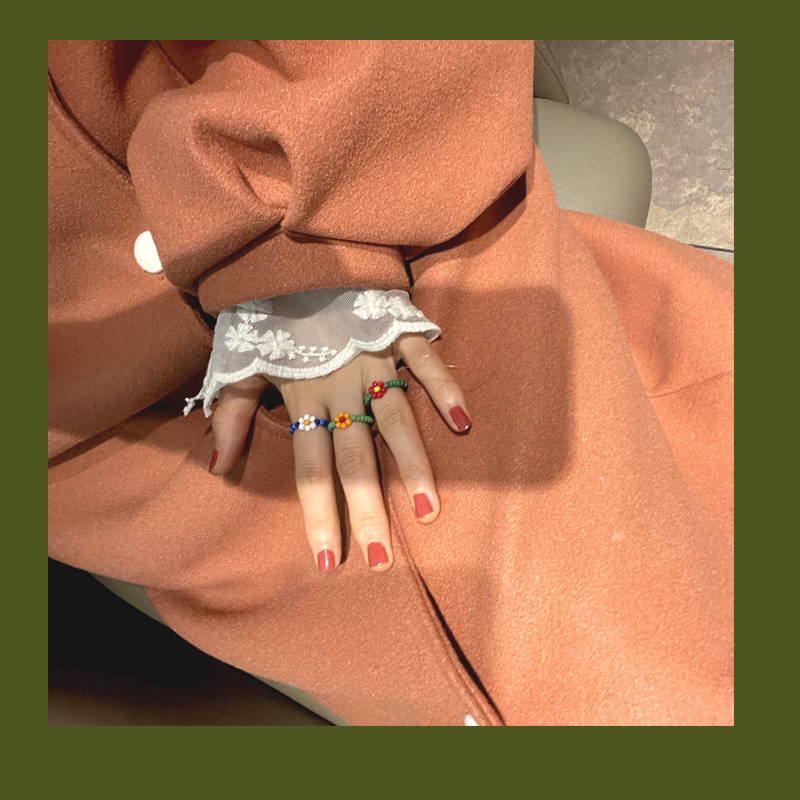 7g Weight Rings Classification One Size Ring Size 1 Piece Quantity Daily Occasion Acrylic Material Arc Pattern All Seasons Season Women's Gender Modern Style Style 1 Piece Modern Style Arc Acrylic Women's Rings 6