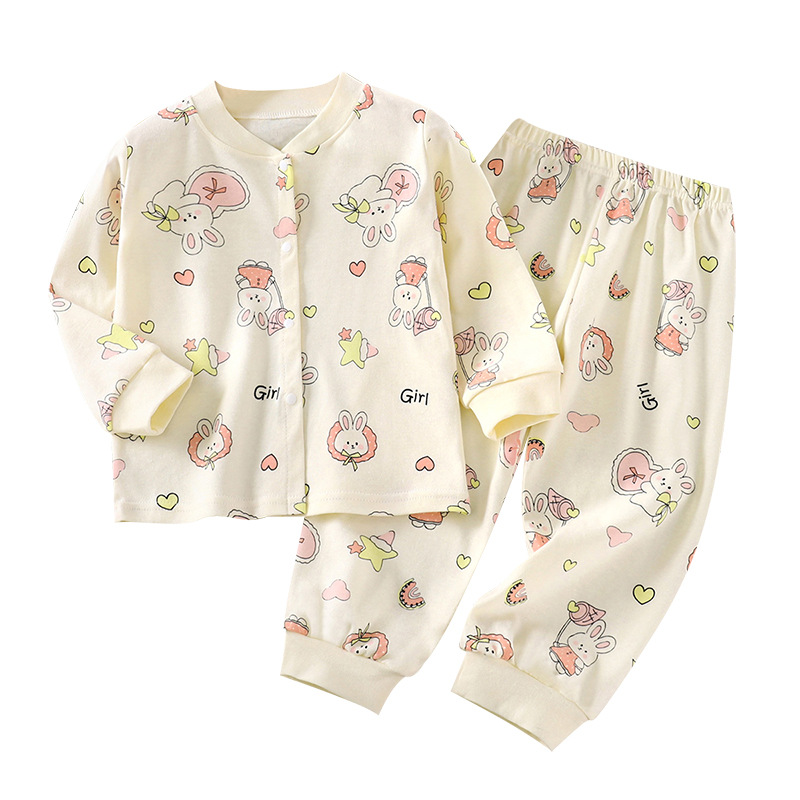Baja de otoño para niños, set de pantalones de otoño de algodón, nuevo set de ropa interior caliente para niños, ropa de niñas, ropa infantil