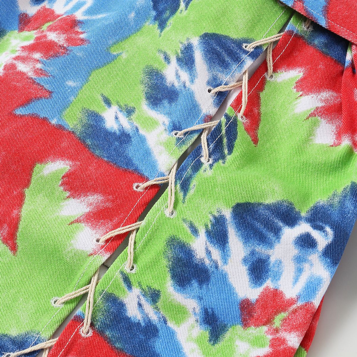 2024 Early Spring New Retro Modern Personalized Handsome Graffiti Print Mid Length Windbreaker_voghion.com