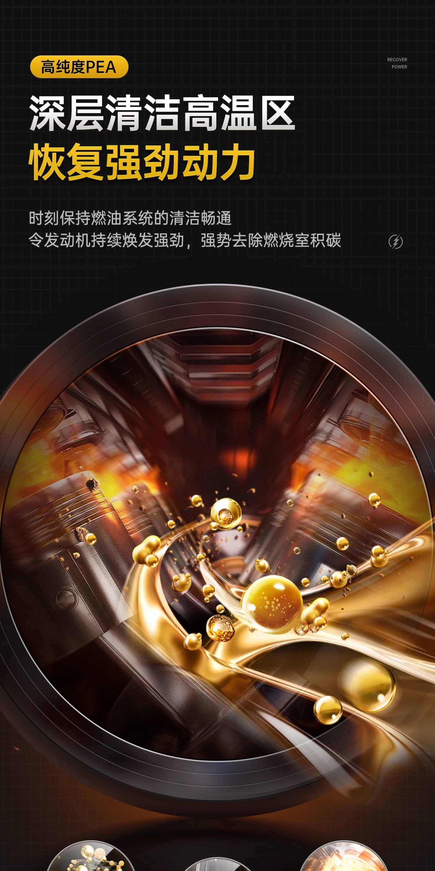 GoodeWey Fuel Additive for Carbon Deposit Removal, S3 Catalytic Converter Additive, PEA Concentrate, Engine Gasoline Cleaning Agent