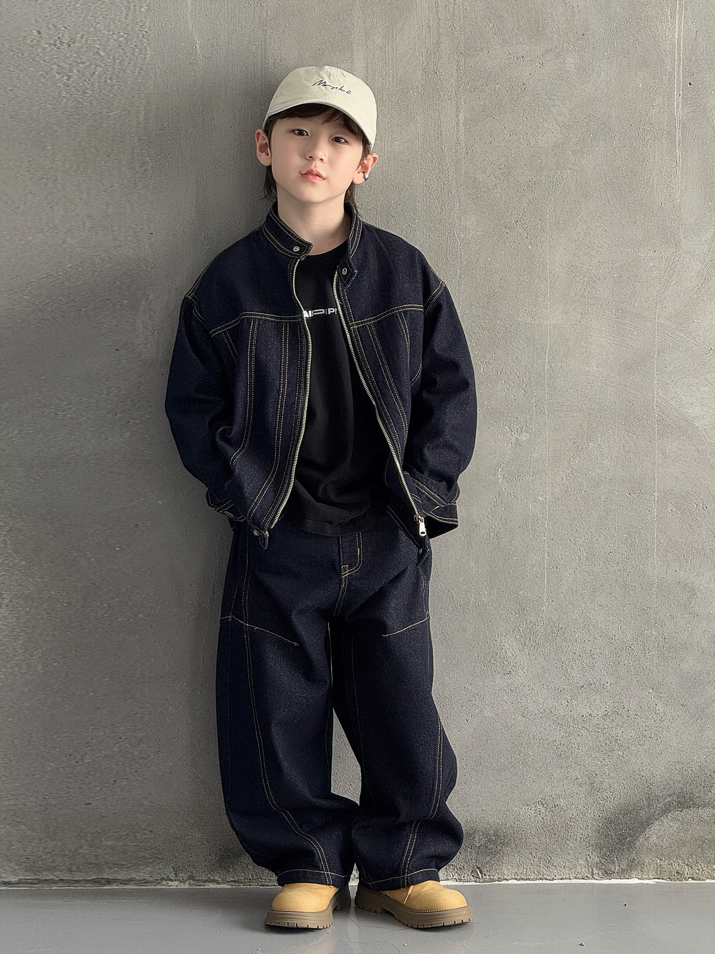 Spring denim children's set for boys