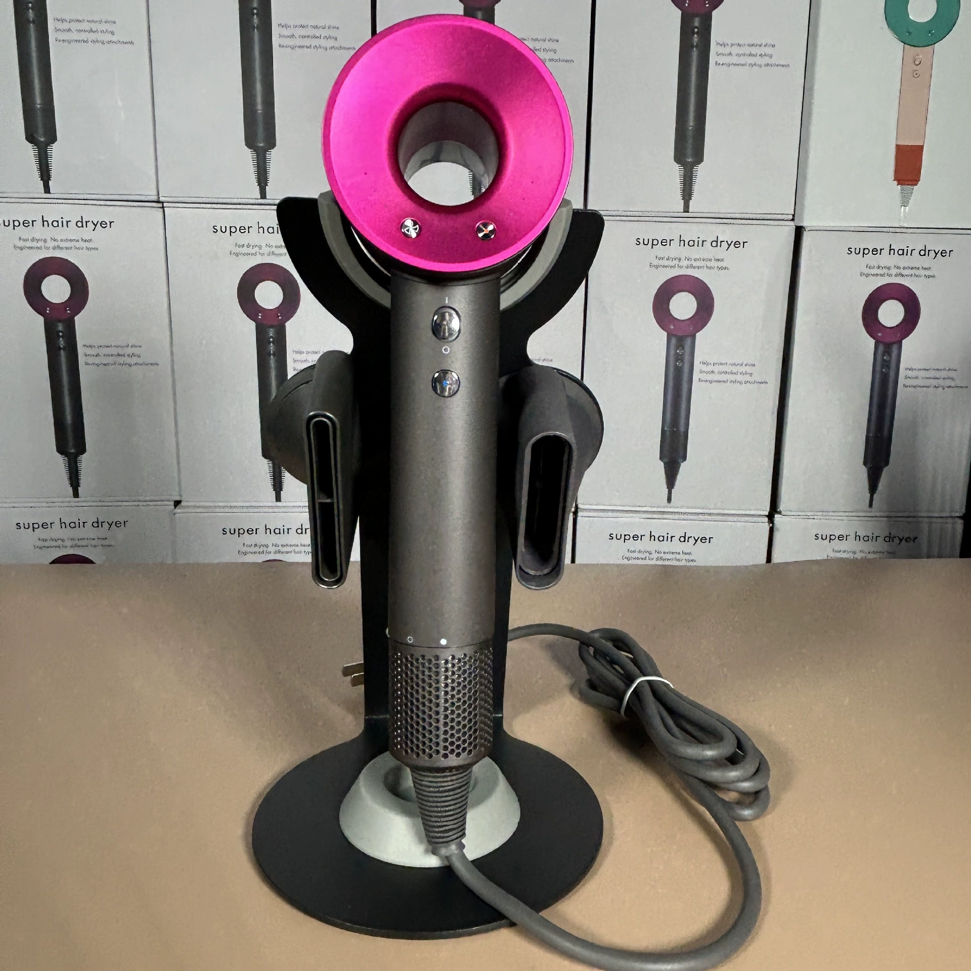 Подходящий для Dyson Hair Way Scholar — без пони — без барбершопа магазин, рамка для хранения фанатов Мориса
