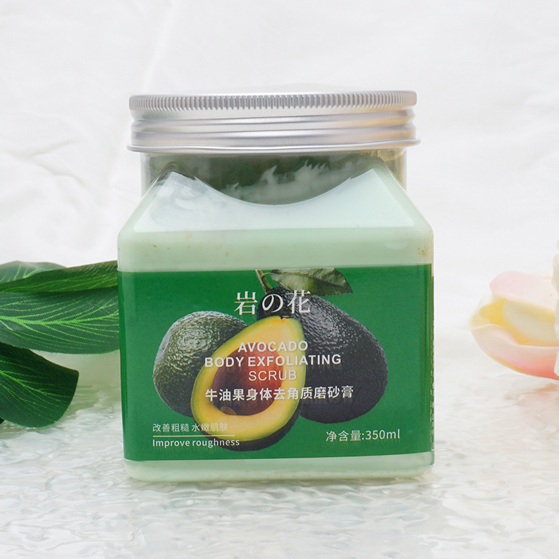 Exfoliante corporal de 350ml, limpieza profunda, piel de pollo exfoliante, piel hidratante y suave, exfoliante transfronterizo image 15