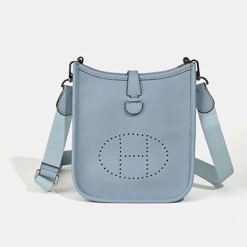 Evelyn バッグ クロスボディバッグ レディース ハイエンド ニッチ 本革 小さめ バッグ 一層牛革 新品 ショルダーバッグ 通勤バッグ|undefined