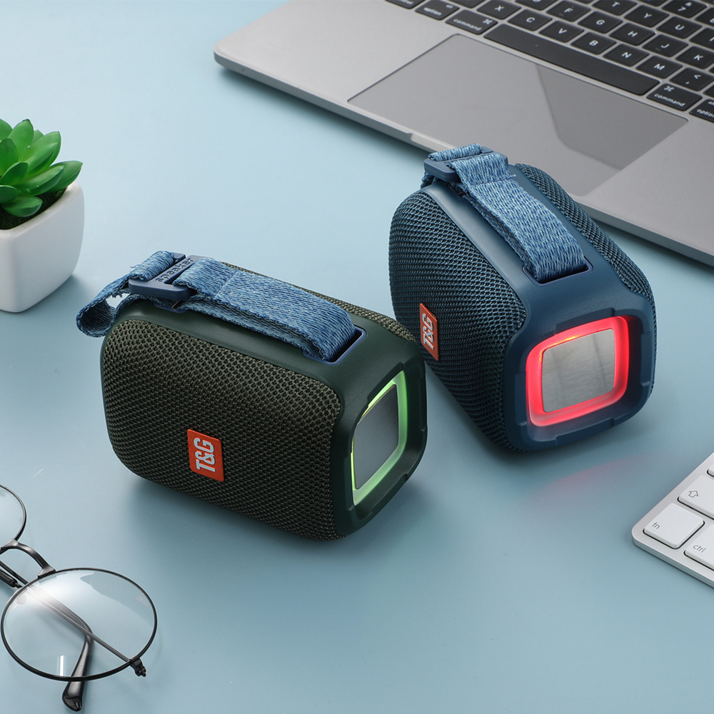 TG339 tela altavoz bluetooth al aire libre subwoofer impermeable gran diafragma de alta calidad de sonido portátil tarjeta T enchufable sonido de llamada