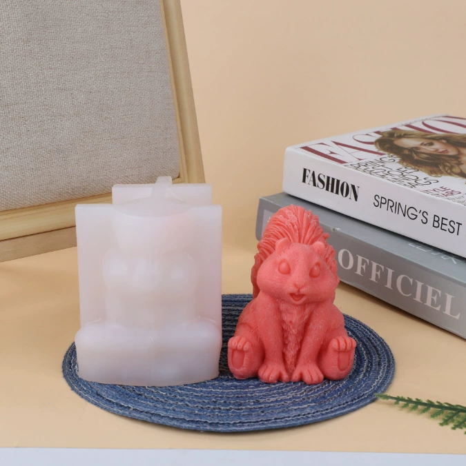 Cartoon silicone mold, aromatherapy, creative candle