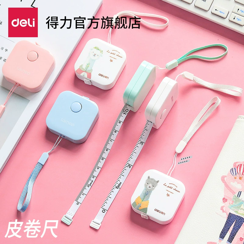 О продукте: Портативная рулетка Бытовая мягкая линейка Мини-кожаная рулетка Одежда Талия Пластиковая линейка