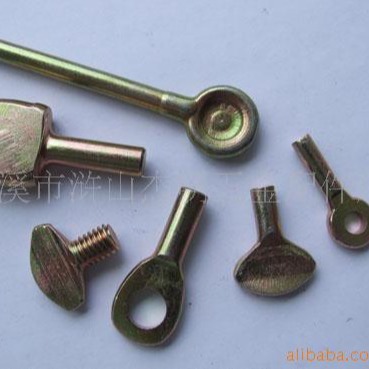 非标螺栓 多工位冷墩件 脚轮螺钉 标准件 异型件 红冲件 非标件